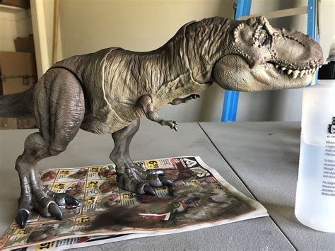 Mattel Jurassic World Thrash And Throw Tyrannosaurus Rex T Rex