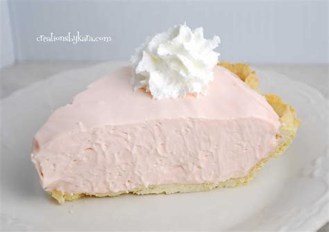 Pink Lemonade Pie Recipe 006 Creations By Kara