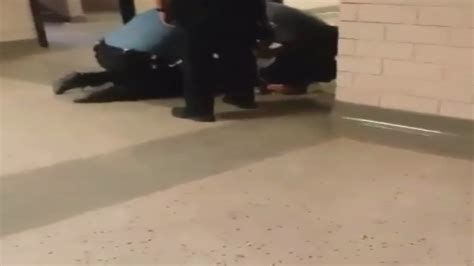 Cell Phone Video Shot Inside Sam Houston High School