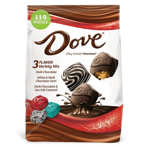 Dove Promises Dark Chocolate Candy Variety Mix 34 Oz Bag Walmart
