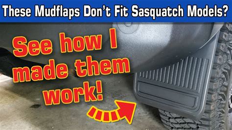 Mud Flaps On A Ford Bronco Sasquatch Model What You Need To Know