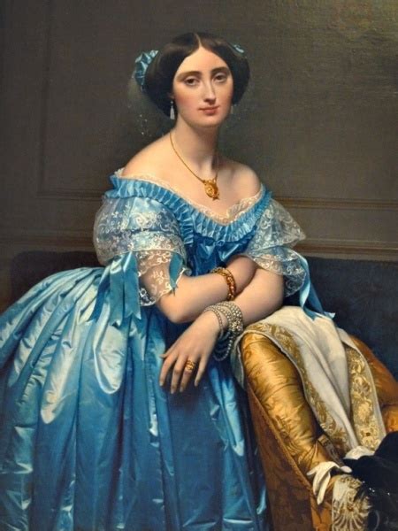 Blue Lady Famous Portraits Victorian Fashion Portrait