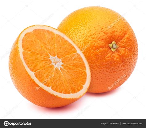 Pomarańcze wyizolowane na białym — Zdjęcie stockowe © vmenshov #146369503