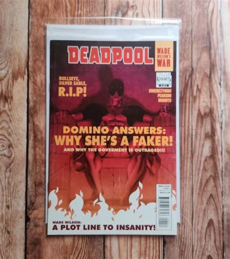 Deadpool Wade Wilsons War 2010 Issue 4 First Printing Marvel
