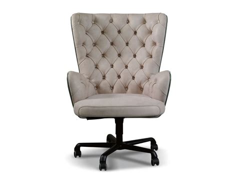 Its frame is crafted steel, while the back is constructed from manufactured wood, and the seat is upholstered with faux leather. Nella Vetrina Sophia Modern Italian Swivel Chair in ...