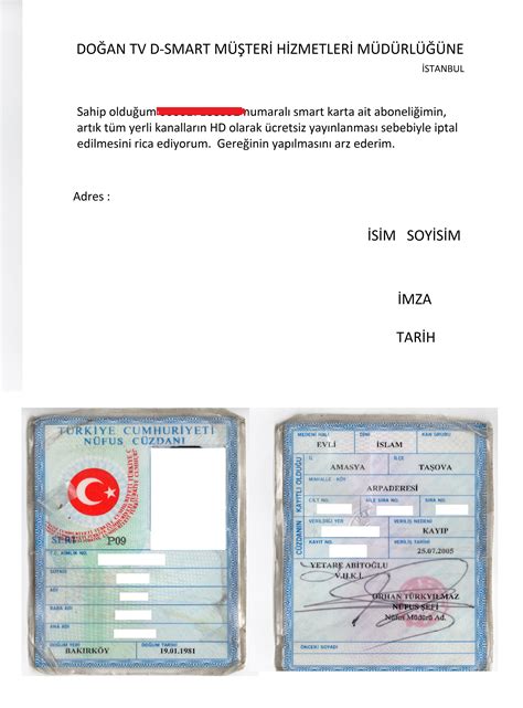 D smart iptal dilekçesi merve küçük : d-smart iptal etmek