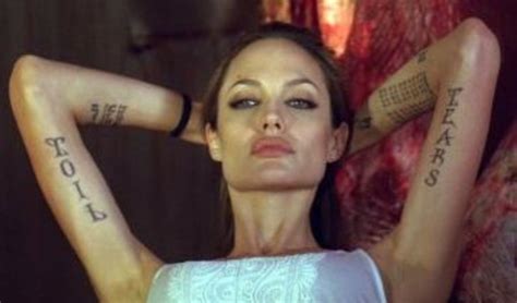 Angelina Jolie T Towierungen Siiaozharbors