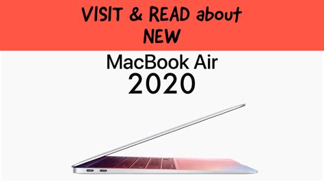 Apple Launched New Macbook Air 2020 Specifications Features Price On