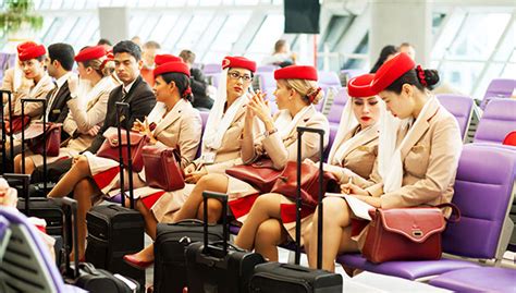 Cabin crew, also known as flight attendants, are the staff on board commercial and business flights responsible for ensuring the comfort and safety of the plane's passengers. Emirates wants to recruit Singaporean cabin crew | Human ...