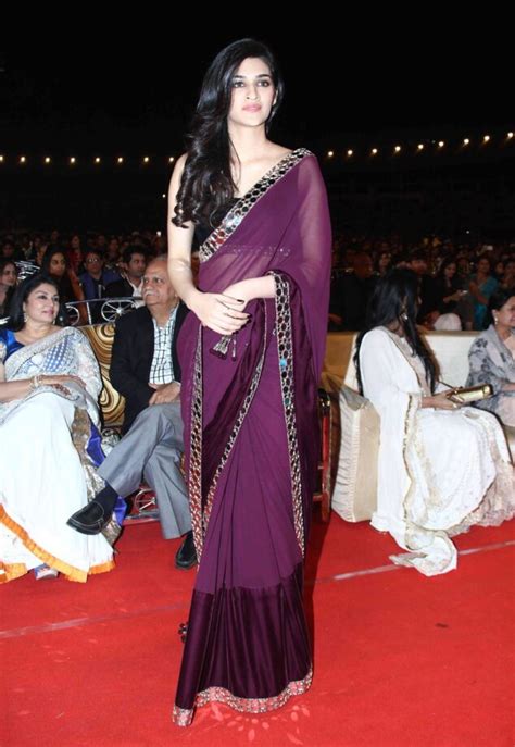 Ohh So Beautiful Silk Saree Never Goes Wrong With Kriti Sanon