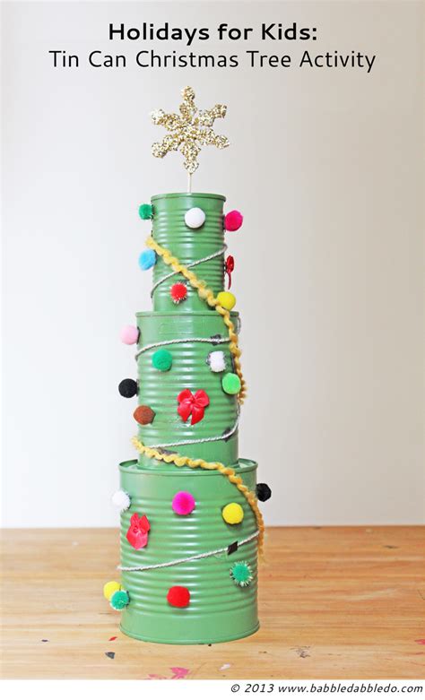 Christmas tree decorating started way back in 16th century germany, and has since been carried get inspired with 50 fabulous christmas tree decor ideas. 10 Amazing Tin Can Christmas Crafts