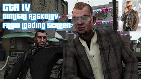 GTA 4 Dimitri Rascalov New Skin Mod Outfit From Loading Screen