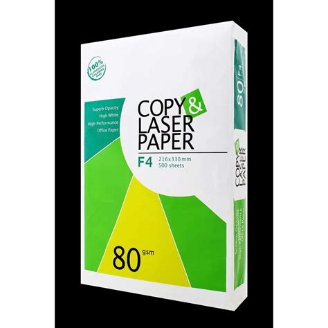 80gsm Copy And Laser Paper Legal Long Subs 24 Office Printer Paper 1 Ream