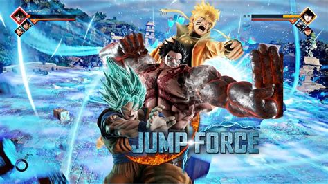 Shonen Jump Big Three Joins Forces Jump Force Big 3 Gameplay Online