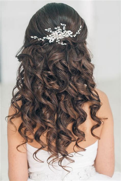 Top 20 Down Wedding Hairstyles For Long Hair