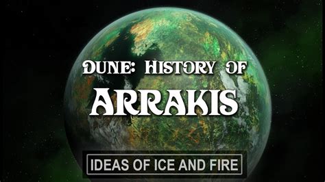 Dune History Of Arrakis How The Planet Became Desert Youtube