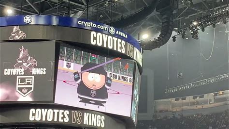 Eric Cartman La Kings Vs Arz Coyotes Youtube