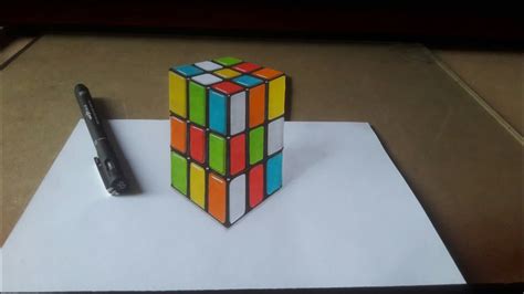 Dibujar Un Cubo En 3d Drawing 3d How To Draw A Cube In 3d Youtube