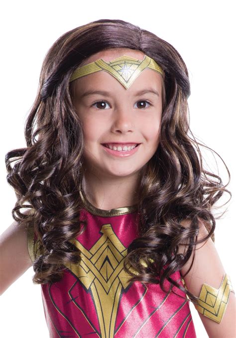 Dawn Of Justice Child Wonder Woman Wig