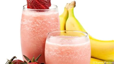 Strawberry Banana Juice Recipe Protein Smoothie Recipes Strawberry