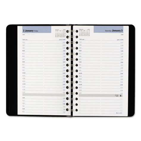 At A Glance Dayminder Daily Appointment Book Zerbee