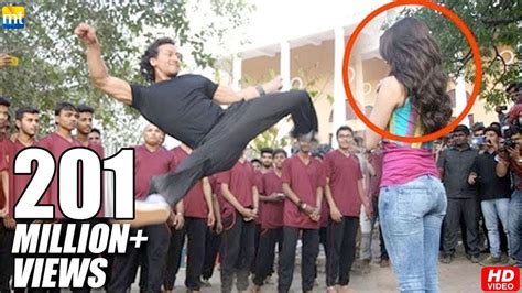 Tiger Shroff S Amazing Stunt With Shraddha Kapoor For Baaghi Promotions