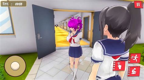 anime girl high school life 3d japanese sim 2021 na android download
