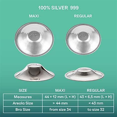 Koala Babycare The Original Nursing Cups 999 Silver Nipple Shields