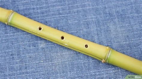 How To Make A Bamboo Flute With Pictures Diy Bambou Comment