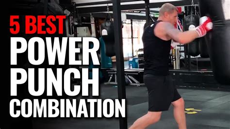 My 5 Favorite Power Punch Combinations In Boxing Youtube
