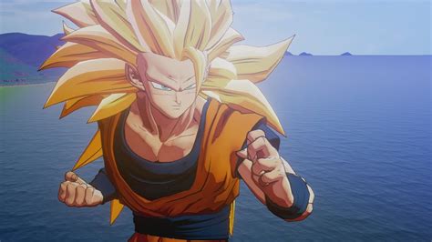 Dragon Ball Z Kakarot Goku Goes Super Saiyan 3 First Time 1080p Hd