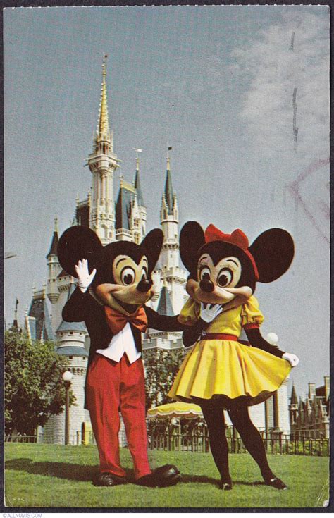 Walt Disney World Mickey And Minnie Mouse Florida United States Of