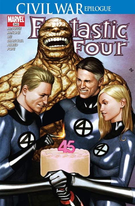 Fantastic Four 1998 543 Comic Issues Marvel
