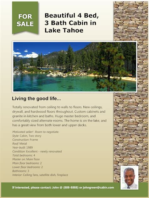 What is a good font for a real estate flyer? Real Estate Flyers that Generate Leads