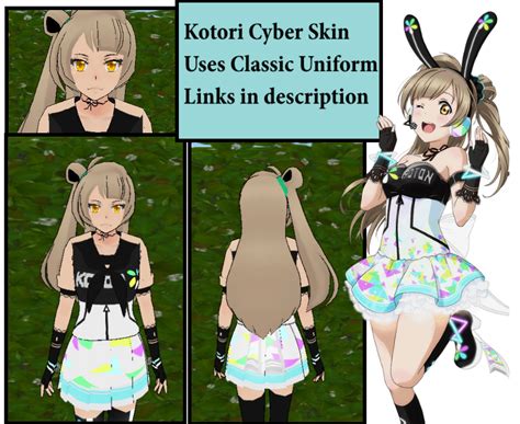 Kotori Minami Cyber Yandere Simulator Skin By Givememychocolate On