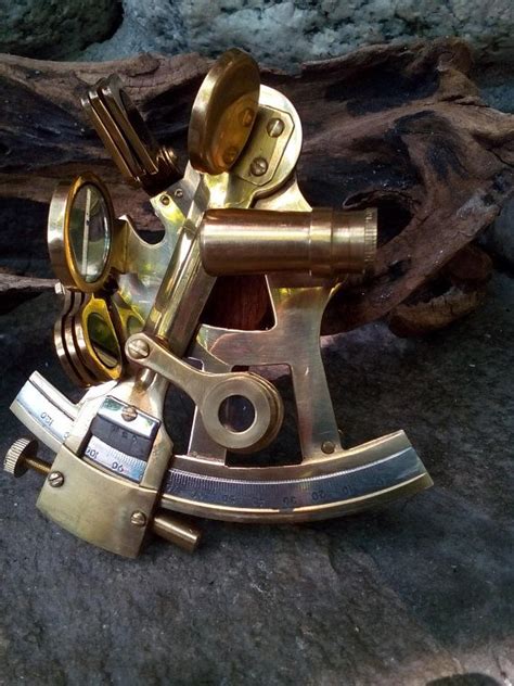 brass nautical navigation sextant nautical sextant niculas bion paris astronomical