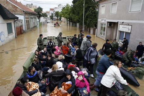 Floods In Bosnia And Serbia Leave 25 Dead Thousands Homeless