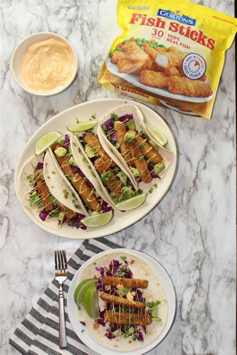 Maybe you would like to learn more about one of these? Easy Fish Stick Tacos | Recipe | Easy fish tacos, Fish ...