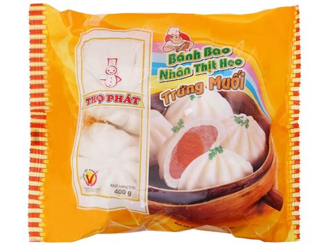 Bánh bao trứng muối Thọ Phát 400g giá tốt tại Bách hoá XANH