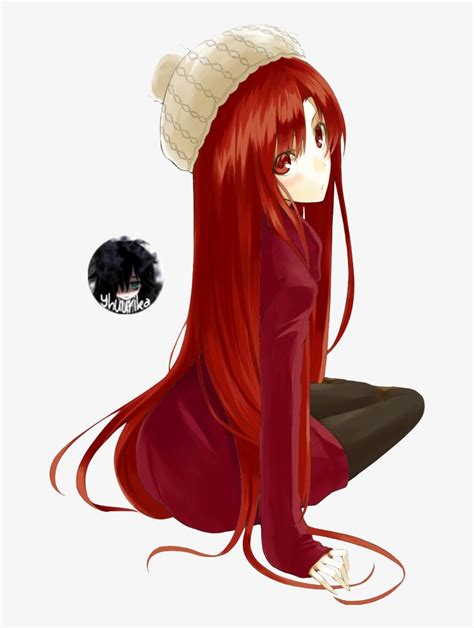 Red Hair Anime Girl