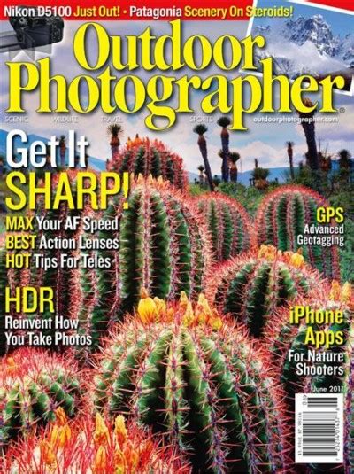 Outdoor Photographer Magazine Just 444year Reg 1999