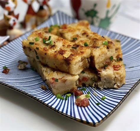 The Silver Chef Chinese Radish Cake Recipe Lo Bak Gou Steamed And Fried