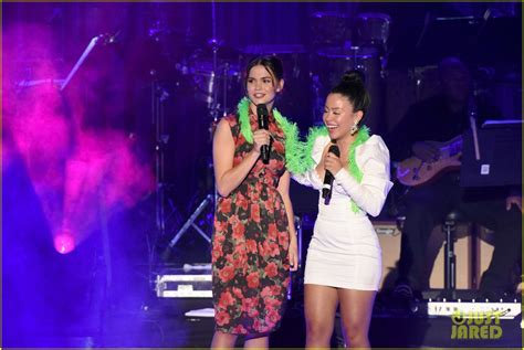 Maia Mitchell Cierra Ramirez Good Trouble Cast Celebrate LA LGBT Center S Th Anniversary