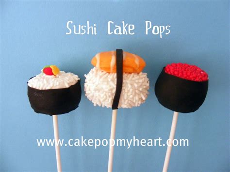 Cake Pop My Heart Sushi Cake Pops