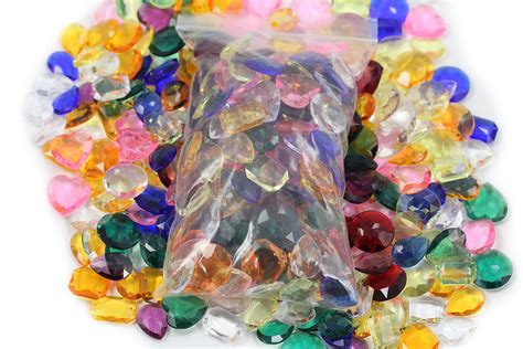 Assorted Pirate Treasure Gems 1lbs For Games And Parties Over