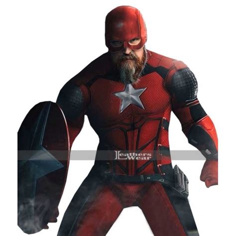 Black Widow Red Guardian David Harbour Jacket Costume