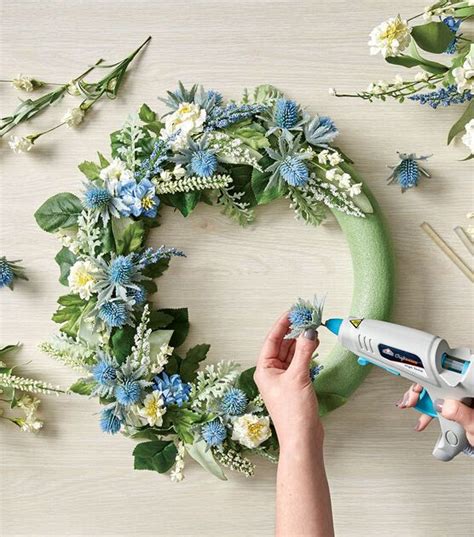 How To Make Floral Wreath Online Joann Wreath Project Decor Project