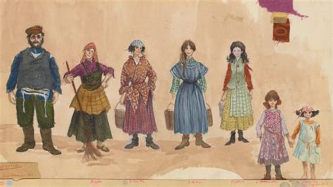 Check Out Patricia Zipprodts Costume Sketches For Fiddler On The Roof