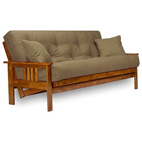 Shop for queen size futon online at target. Stanford Futon Set - Full Size Futon Frame with Mattress ...
