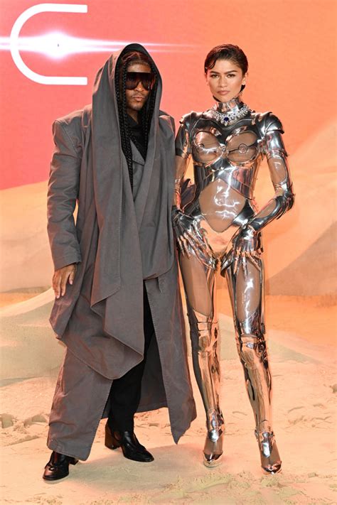 Zendaya Steals The Show At Dune 2 Premiere In Vintage Mugler Robot Suit